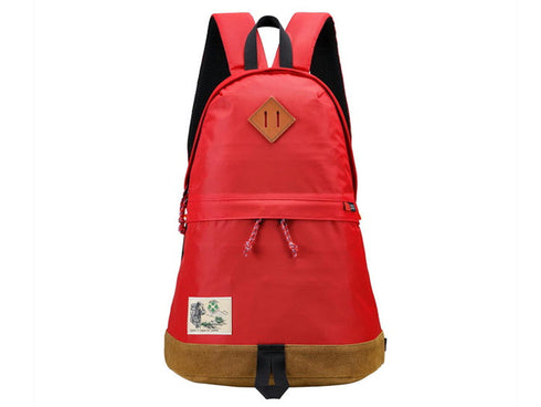 【豊岡鞄 WALK ABOUT WA4001 レッド】WALK ABOUT WOODS Nao Teardrop(M)18リットル リュックサック